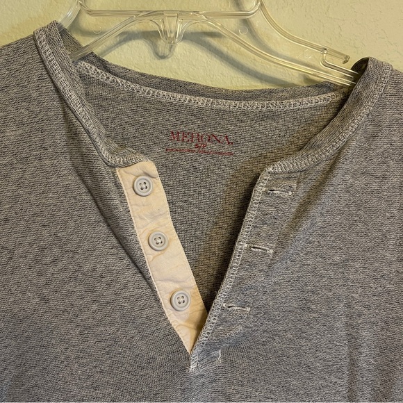 Merona Henley Sweater Gray Color Size S - Picture 3 of 11